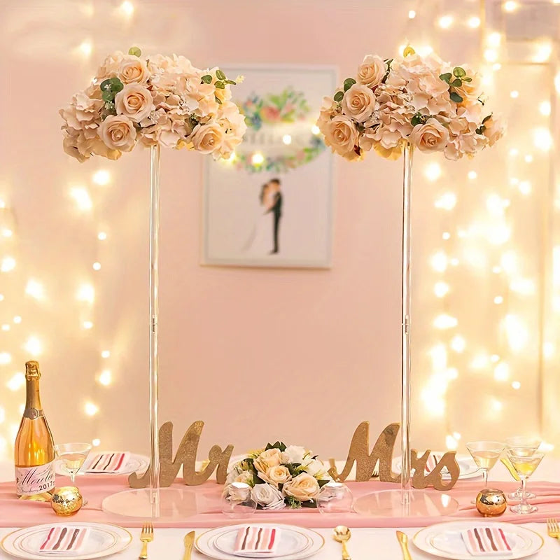 Elegant Acrylic Flower Stand for Event Decor