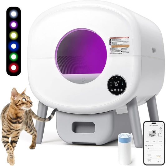 Automatic Self Cleaning Litter Box for Cats