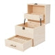 3-Tier Wooden Essential Oil Storage Box