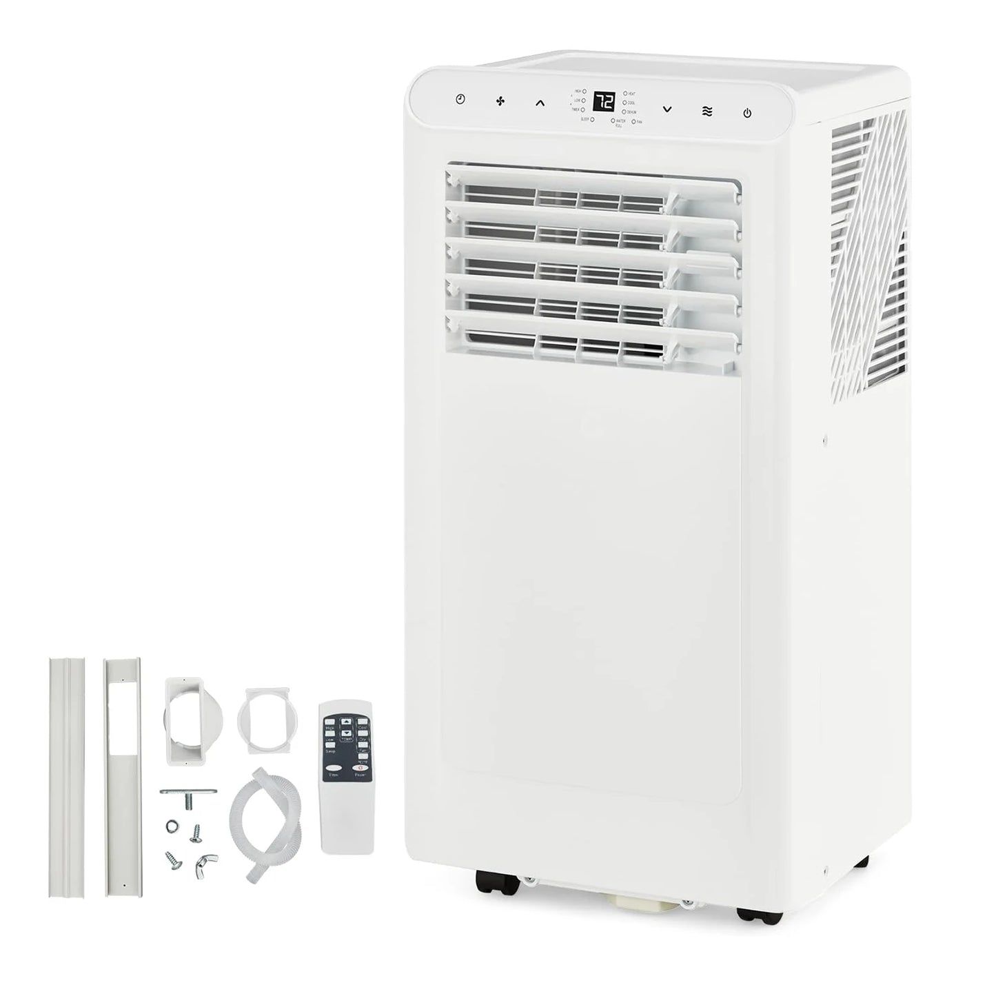 Portable Air Conditioner 10000 BTU – 3-in-1 Quiet AC Unit with Fan & Dehumidifier, Remote Control, Portable Cooling for Rooms Up to 450 Sq Ft