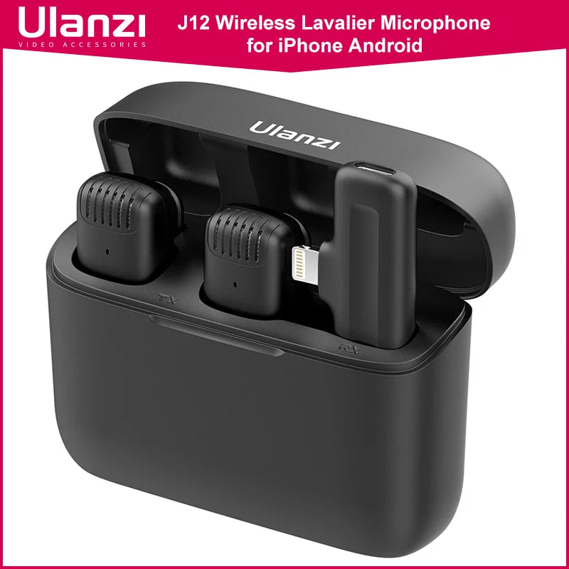 Ulanzi J12 Wireless Lavalier Microphone System