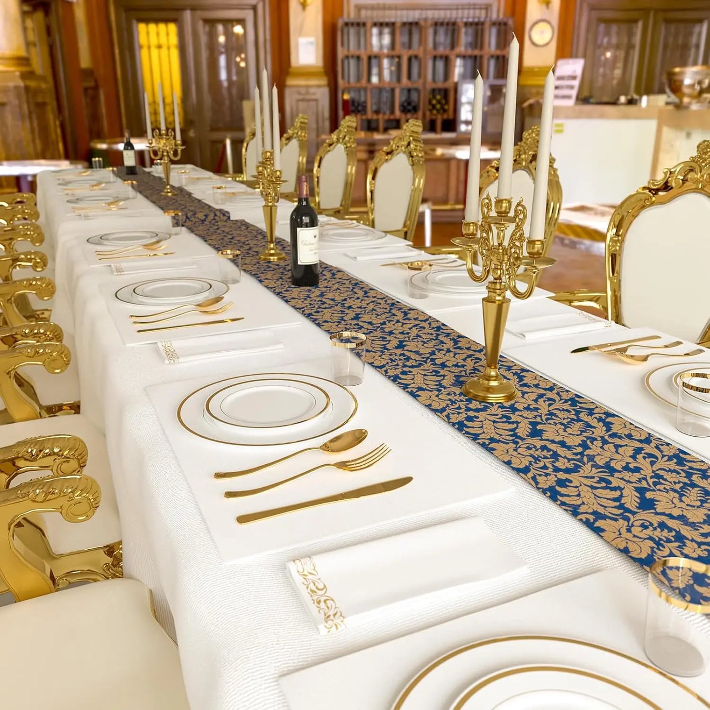 Premium Disposable Tableware Set for Party Events