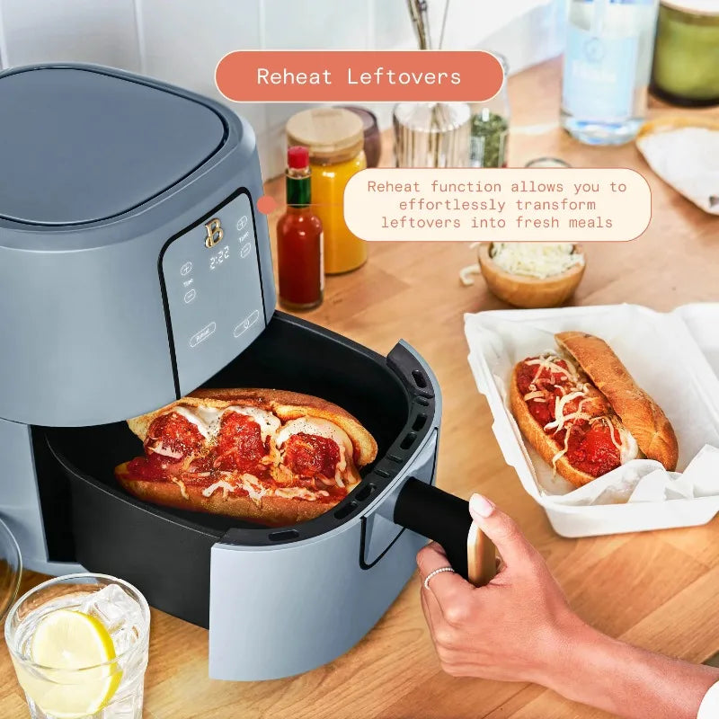 Cornflower Blue 3Qt TurboCrisp Air Fryer