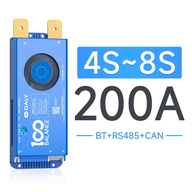 Daly Smart BMS LiFePO4 Bluetooth WiFi