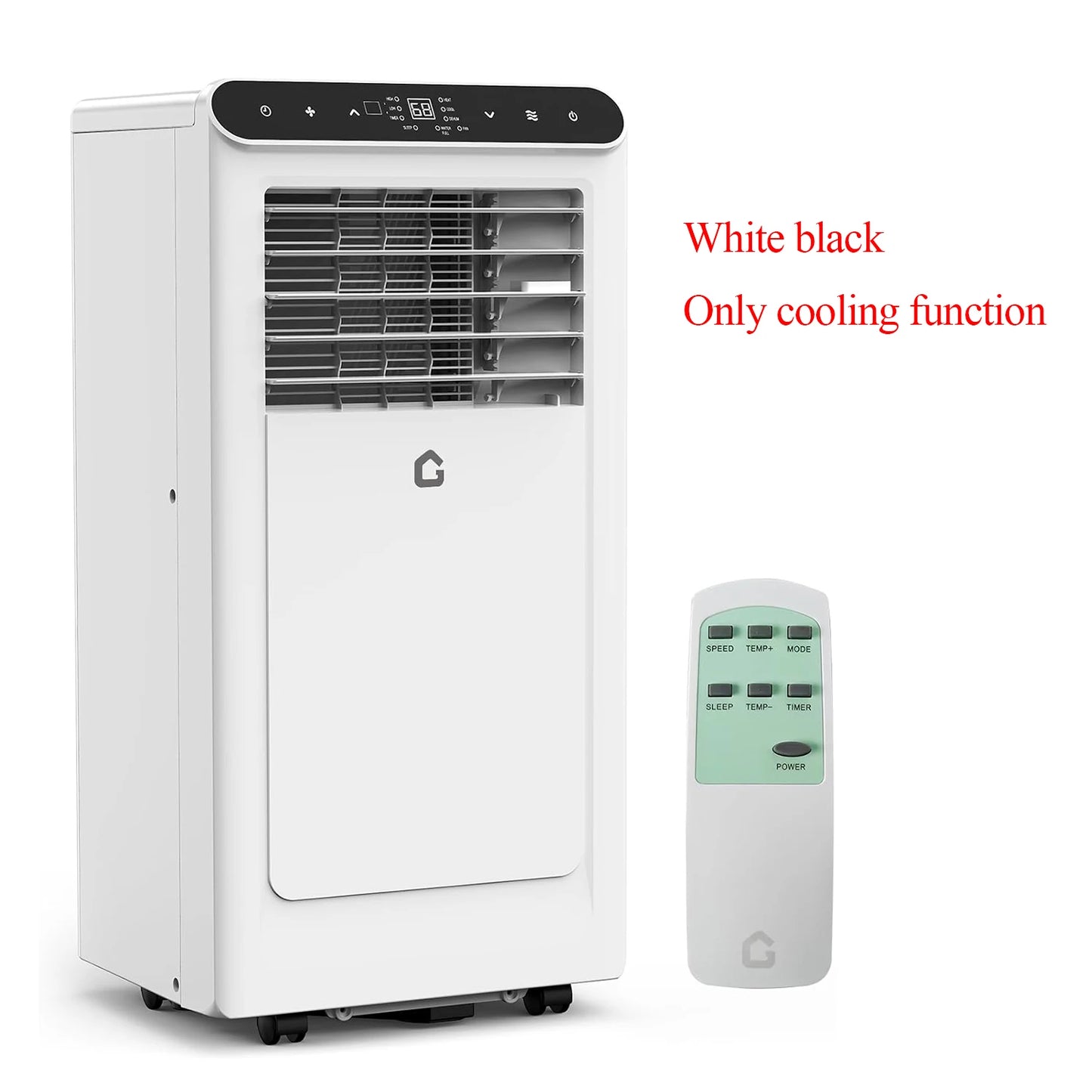8,000/10,000 BTU Portable Air Conditioner Unit