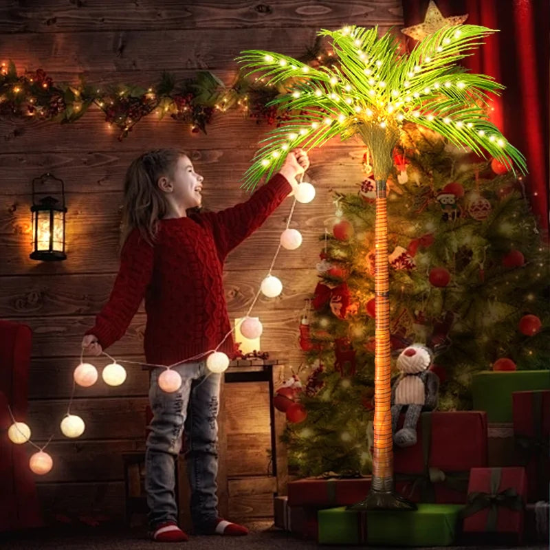 4.6ft LED Palm Tree Light Decoration