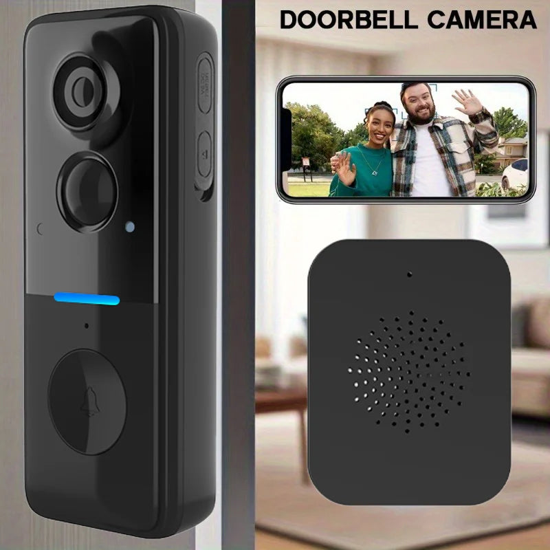 Wireless Smart Video Doorbell with Audio