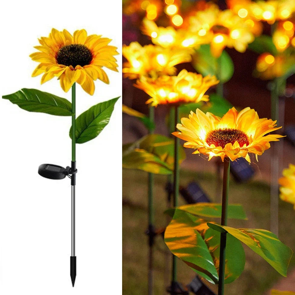 Solar Butterfly Flower LED Outdoor Garden Light