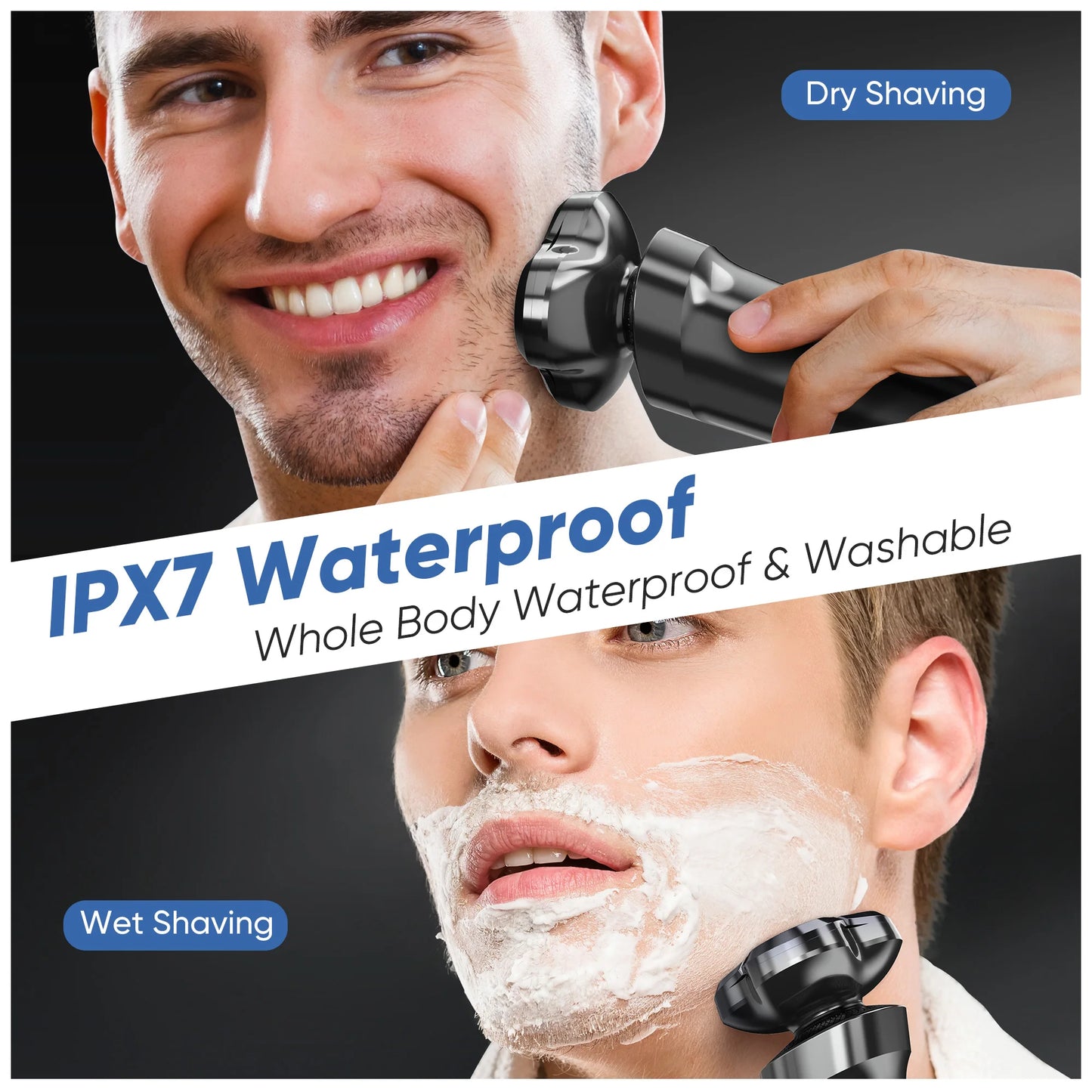 Sejoy 3D Floating Blade Rotary Electric Shaver
