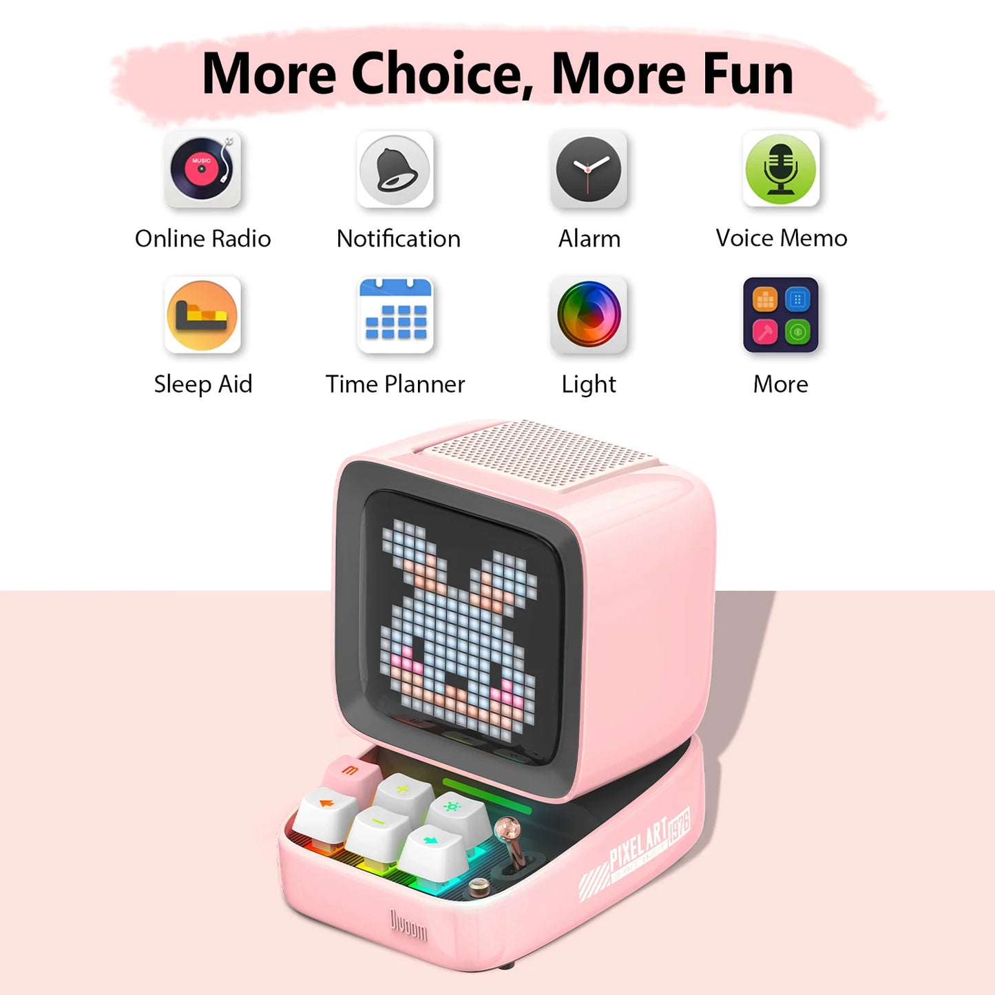 Divoom Ditoo-Pro Retro Pixel Bluetooth Speaker
