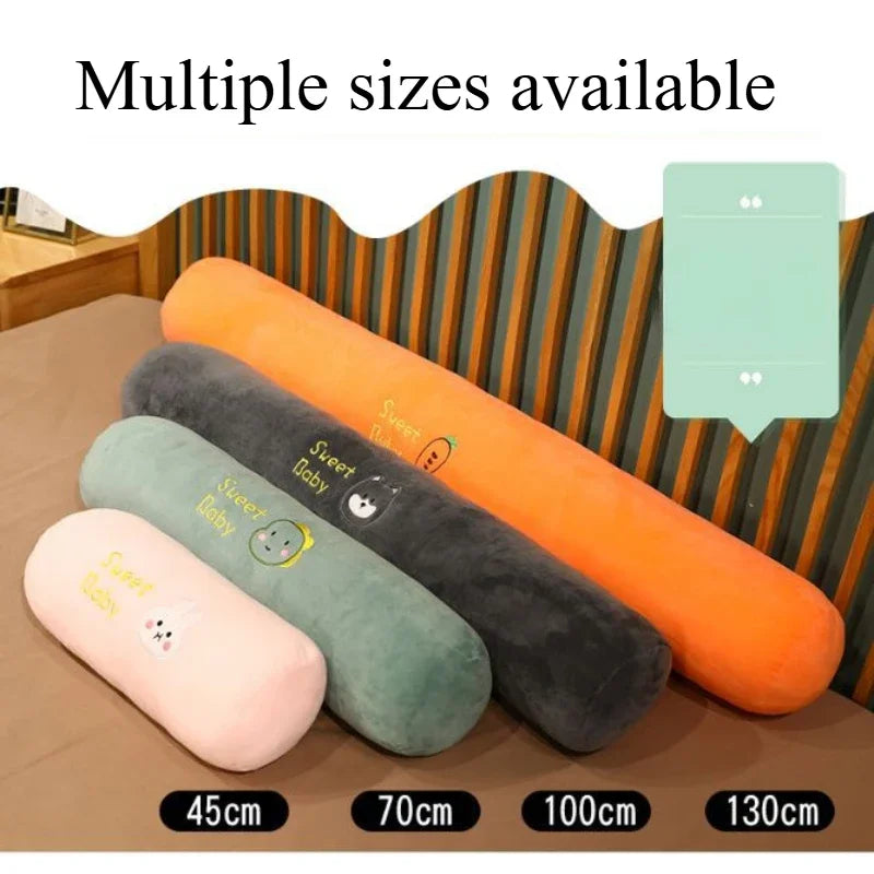 Multi-Functional Long Pillow for Comfortable Sleep Support