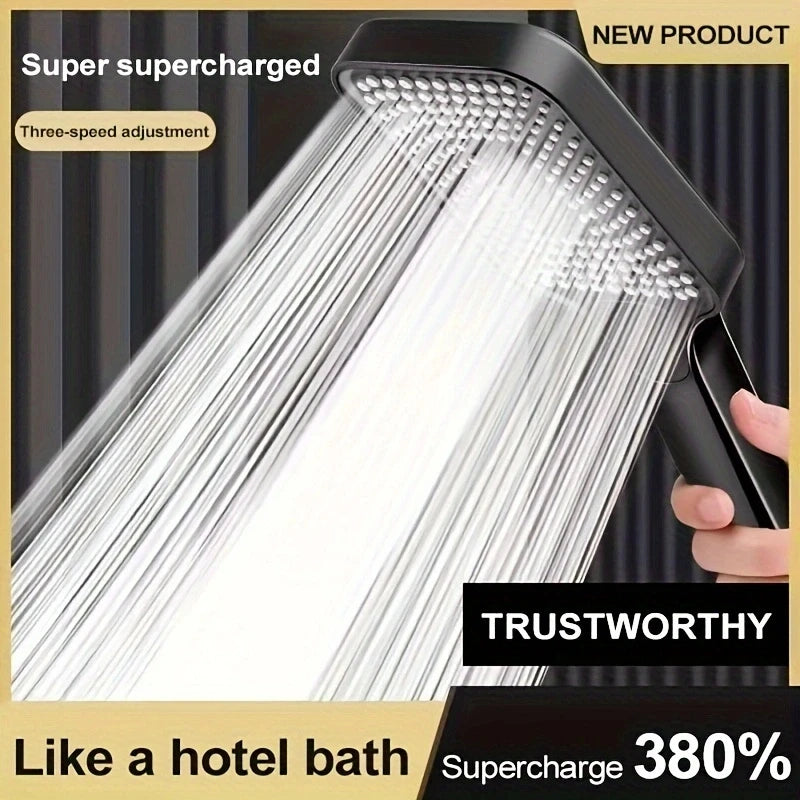 Adjustable High Pressure Water Saving Shower Head