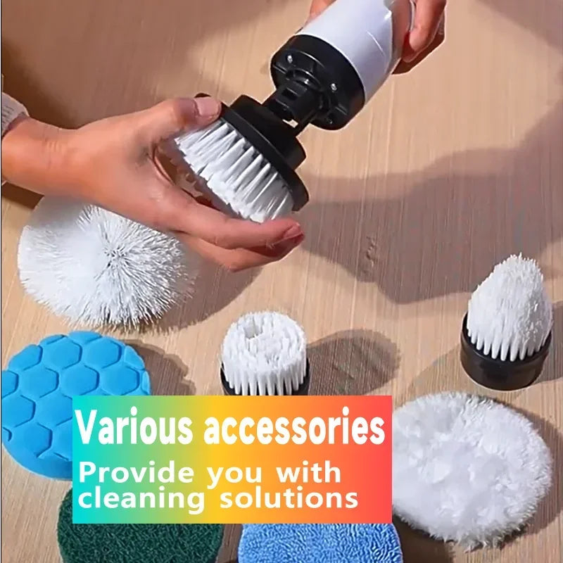 Cordless Electric Spin Scrubber Multipurpose Cleaning Brush