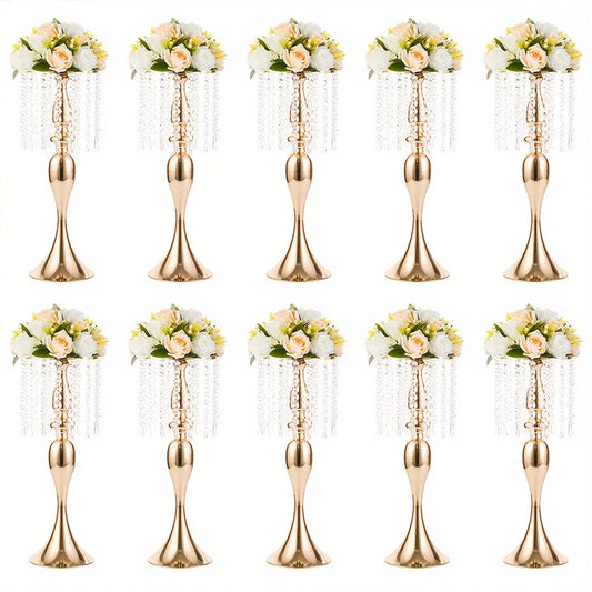 Crystal Flower Stand Wedding Centerpiece Decoration Vase