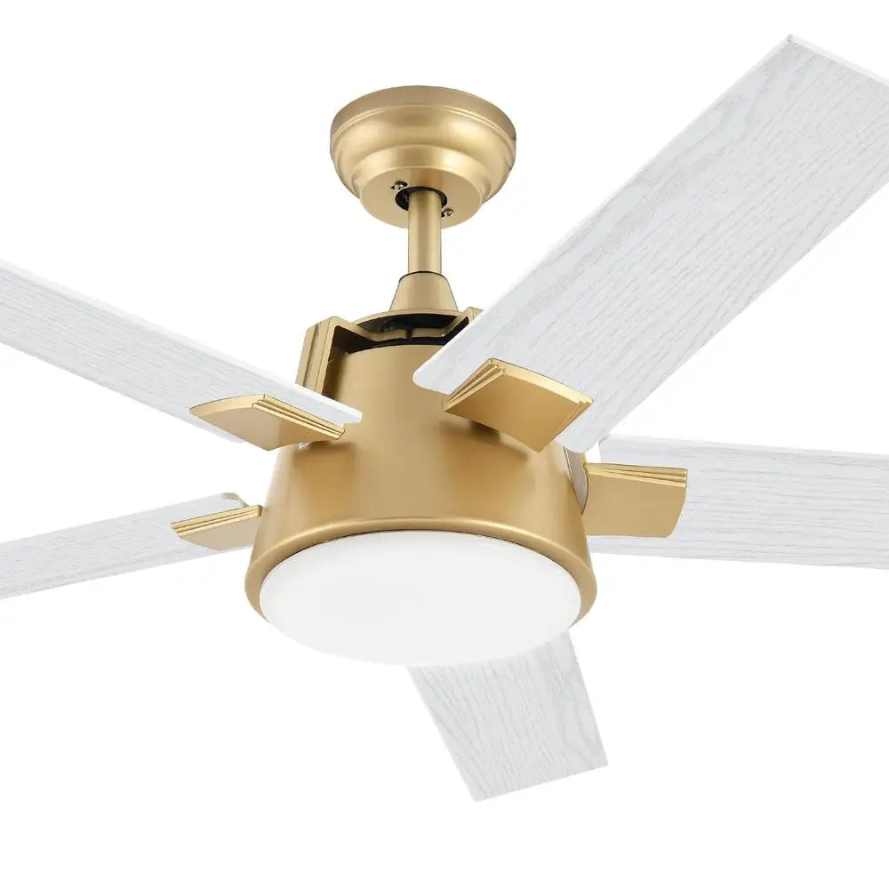 52in Smart Ceiling Fan with LED Light