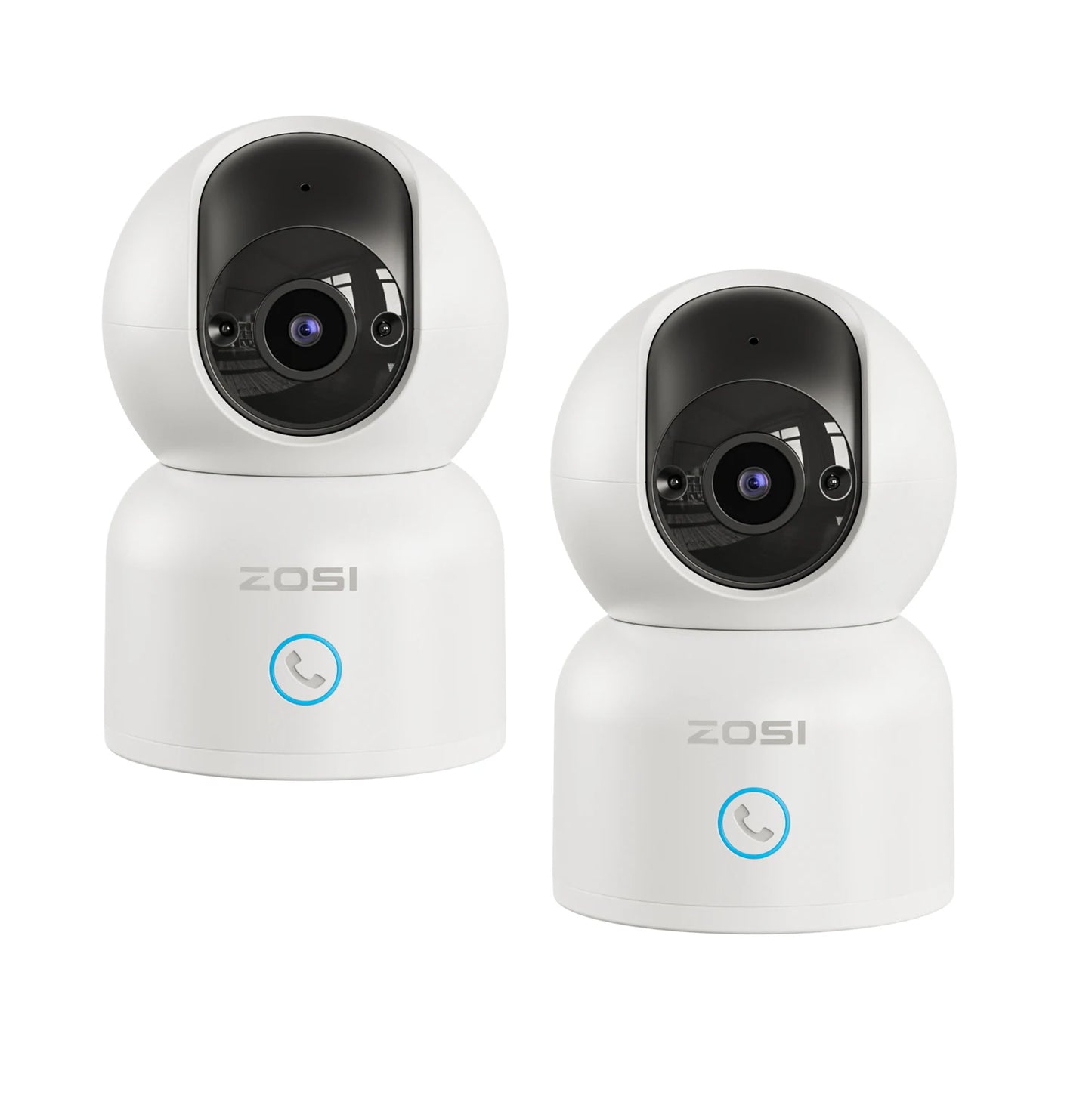 ZOSI 2K Pan/Tilt Indoor Smart Camera
