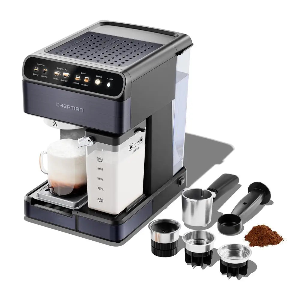 20-Bar Espresso Machine with Milk Frother