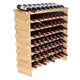 SucceBuy 48/72 Bottle Stackable Modular Wine