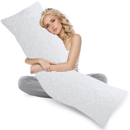 Soft Memory Foam Long Body Pillow Comfort