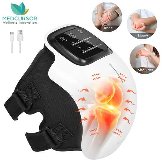 Medcursor Wireless Heated Knee Massager Pad
