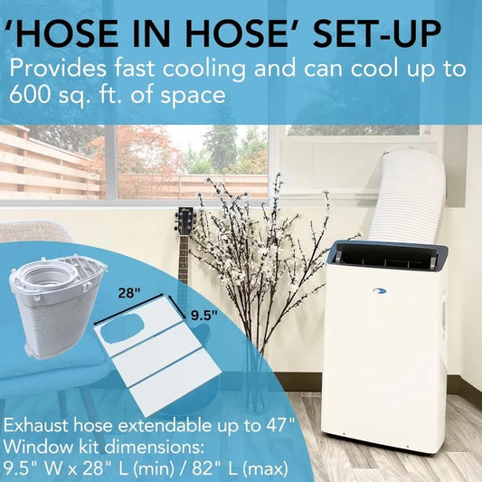 Whynter 14,000 BTU Smart WiFi Portable Air Conditioner