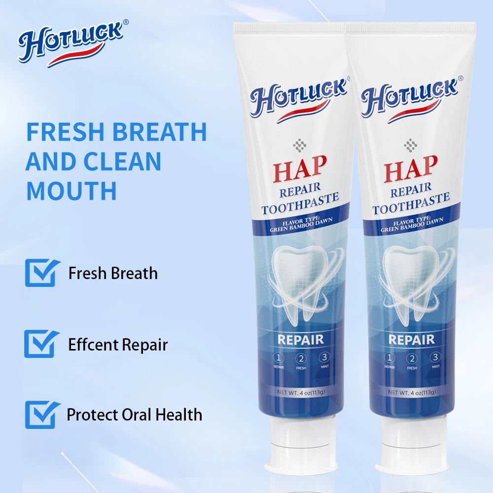 Hotluck Fluoride Free Hydroxyapatite Toothpaste Sensitive Whitening