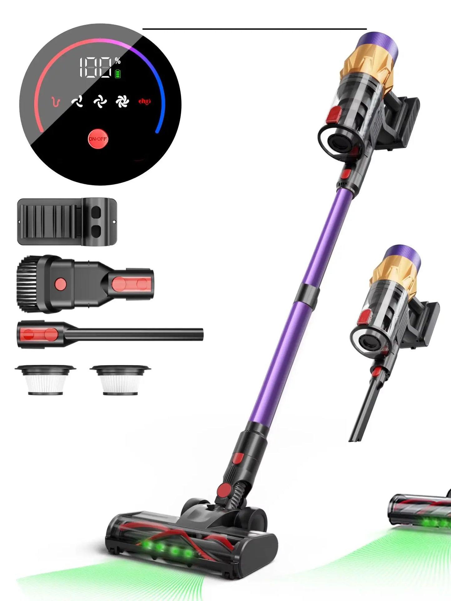 Wireless Vacuum Cleaner 550W Portable Strong Suction