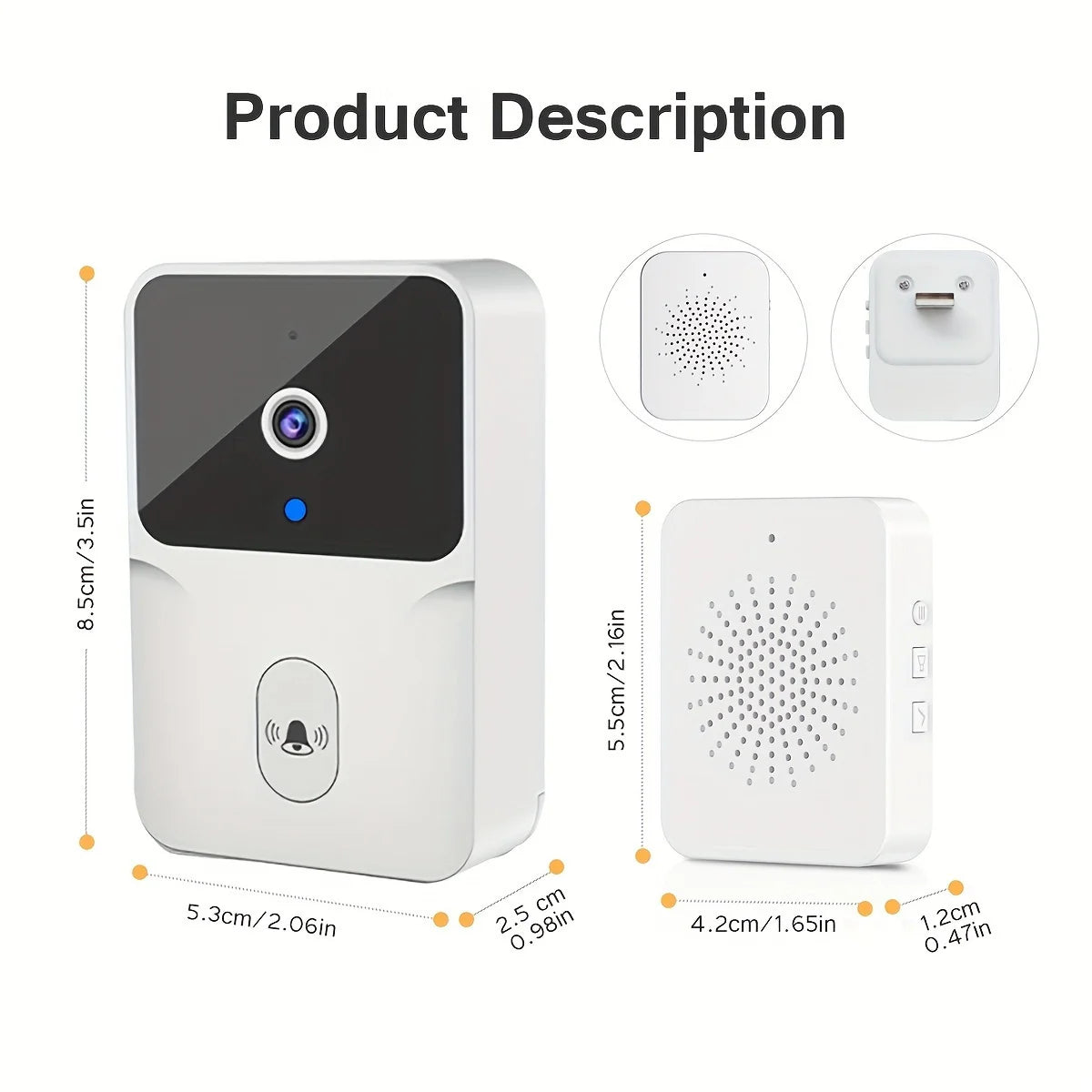 Tuya Smart Wireless Video Doorbell Camera