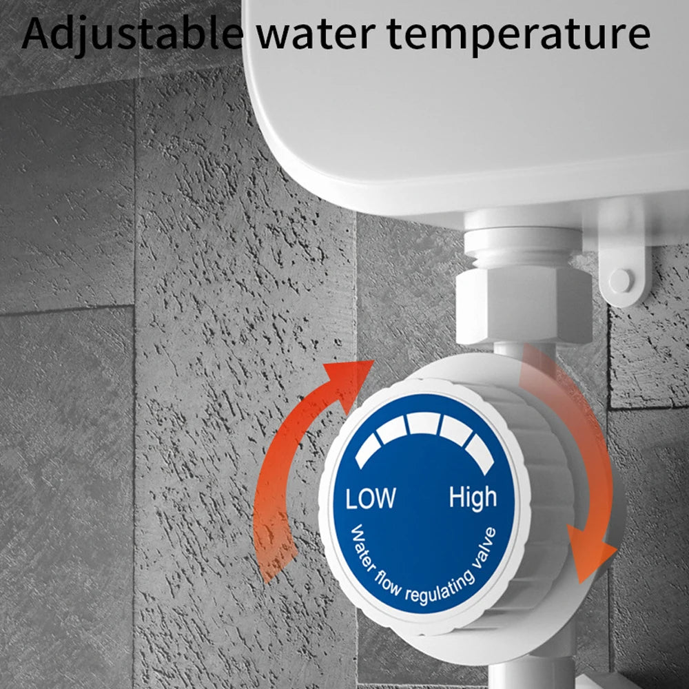 Stainless Steel Instant Bathroom Shower Water Heater