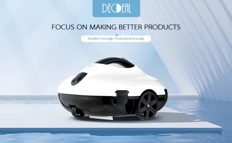 Cordless Robotic Pool Cleaner with Smart Cleaning