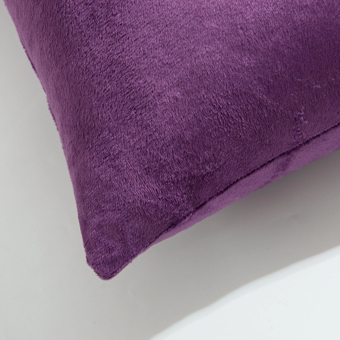 Ntbay 2-Pack Velvet Luxury Pillowcases Hidden Zipper