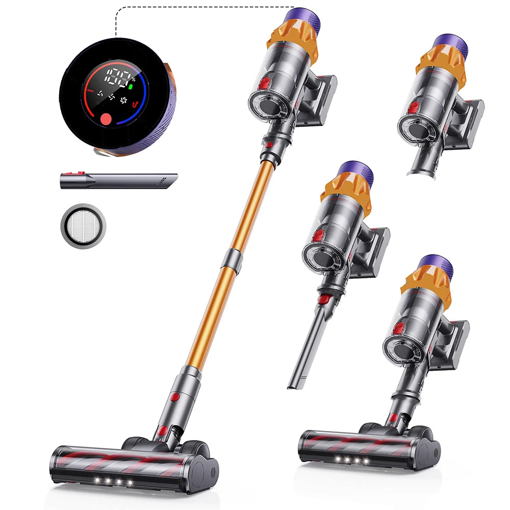 Wireless 550W Strong Suction Vacuum Cleaner
