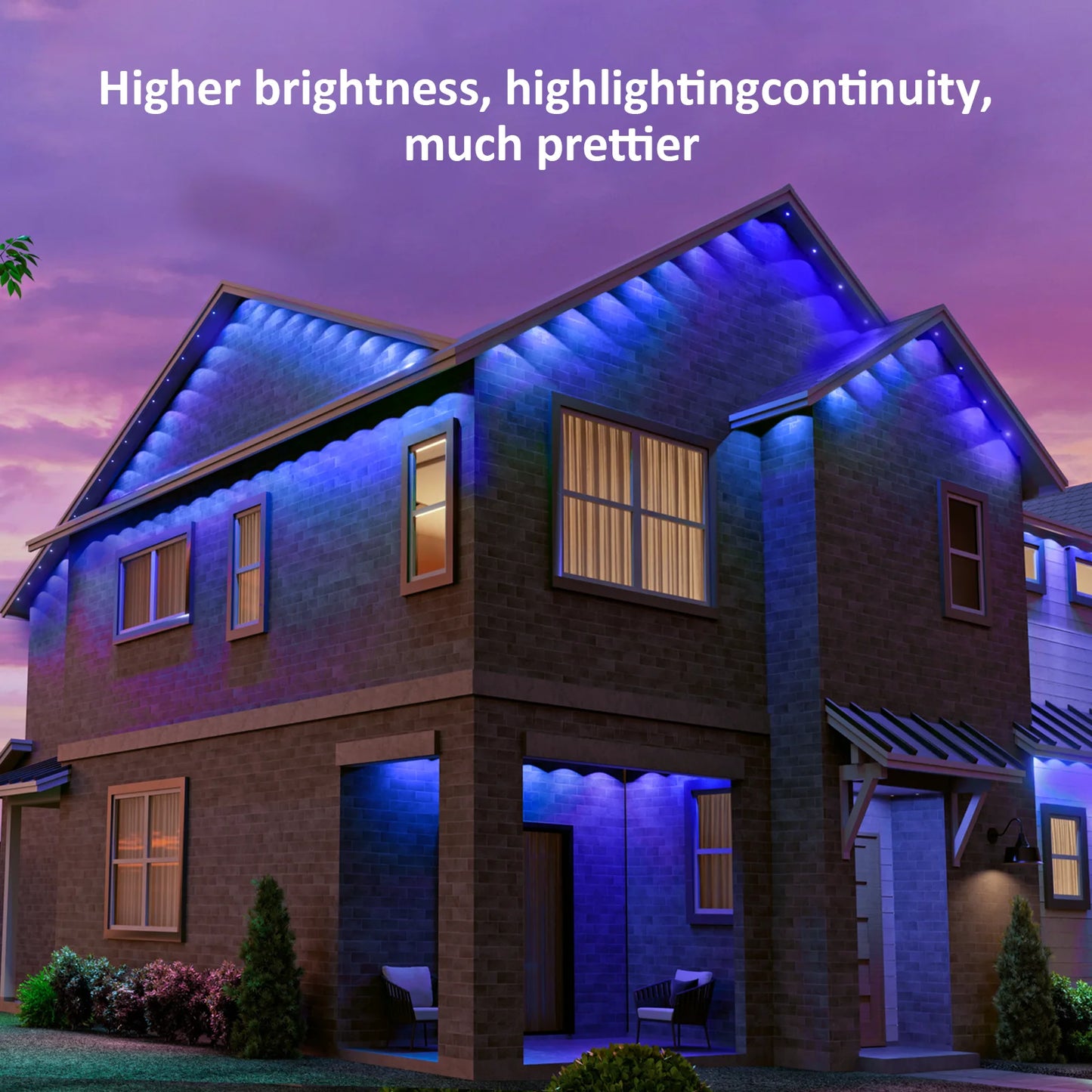 RGB Outdoor LED Lights App Remote Controlled