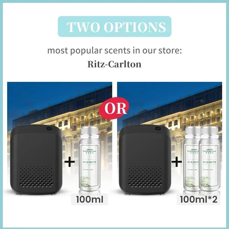 Namste Electric Aromatic Oasis Bluetooth Aroma Diffuser – 400ML Large Capacity Essential Oil Home Freshener