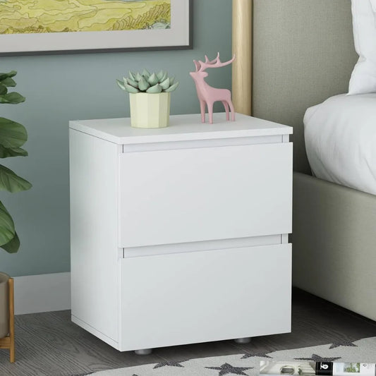 Nightstands Set of 2 with Drawers