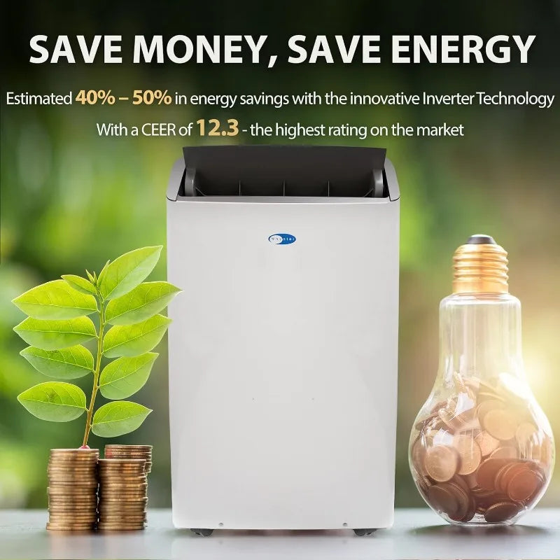 Whynter 14,000 BTU Smart WiFi Portable Air Conditioner