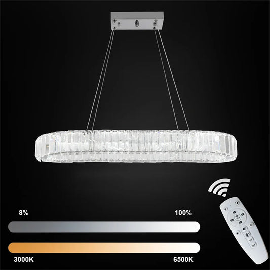 Modern Crystal Chandelier Pendant Light
