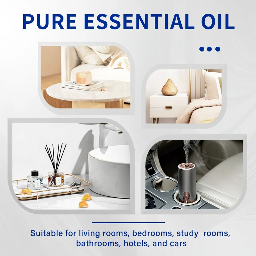 Woody Aromatherapy Essential Oils Set for Relaxationbath