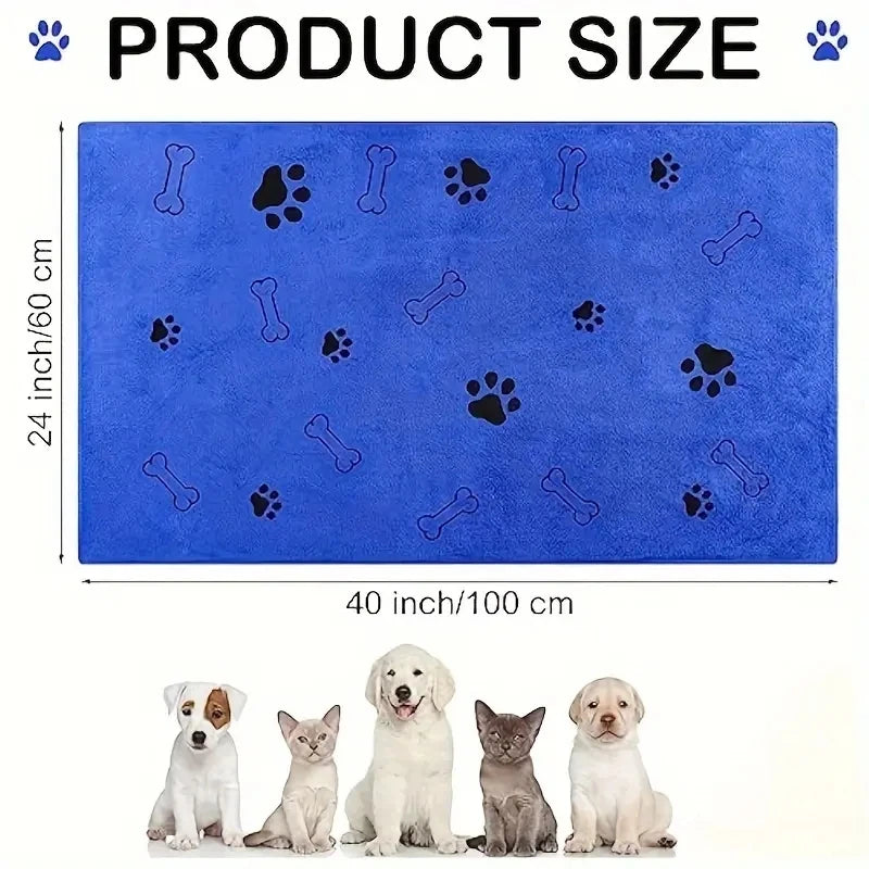 Quick Dry Microfiber Pet Bath Towels