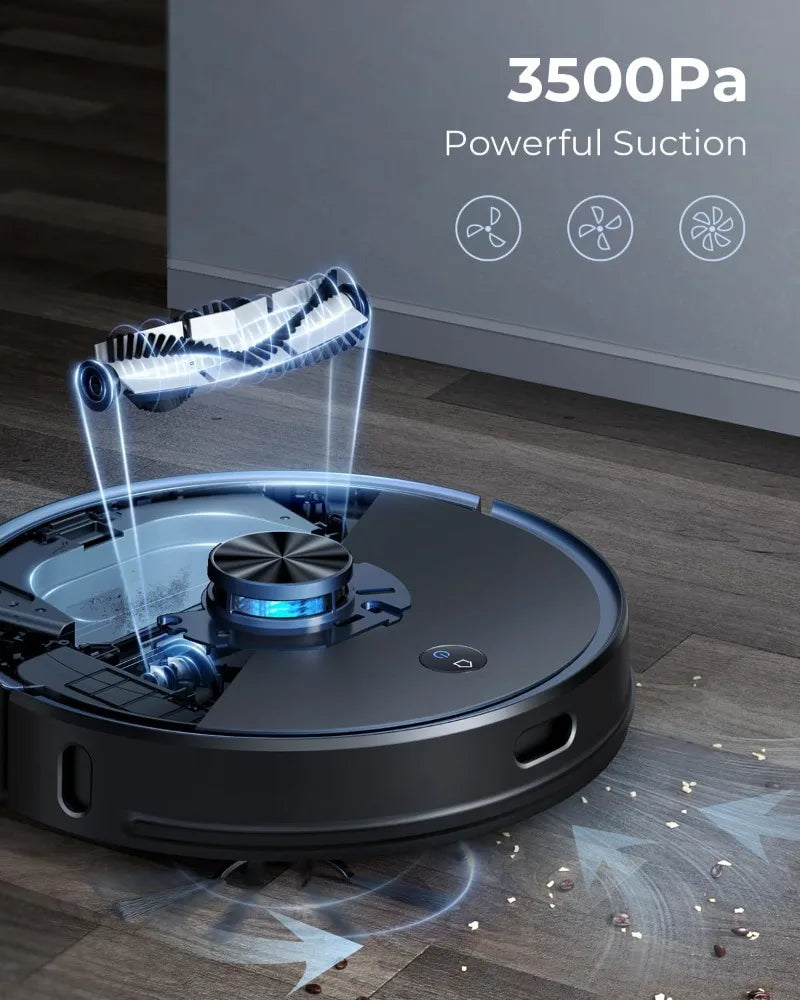 Robot Vacuum Mop Combo with Self-Emptying Station