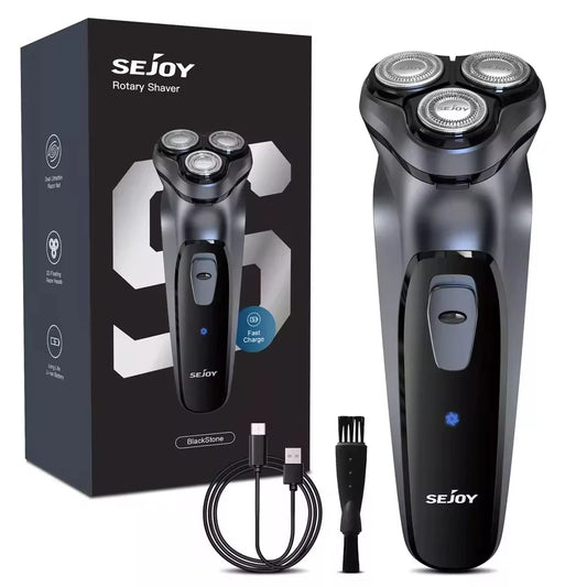 SEJOY Rechargeable Wet Dry Electric Shaver Razor