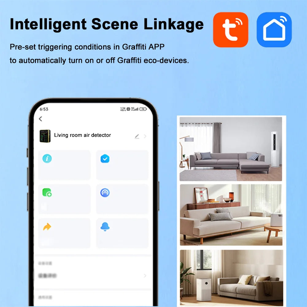 Tuya Smart 15-in-1 Air Quality Monitor
