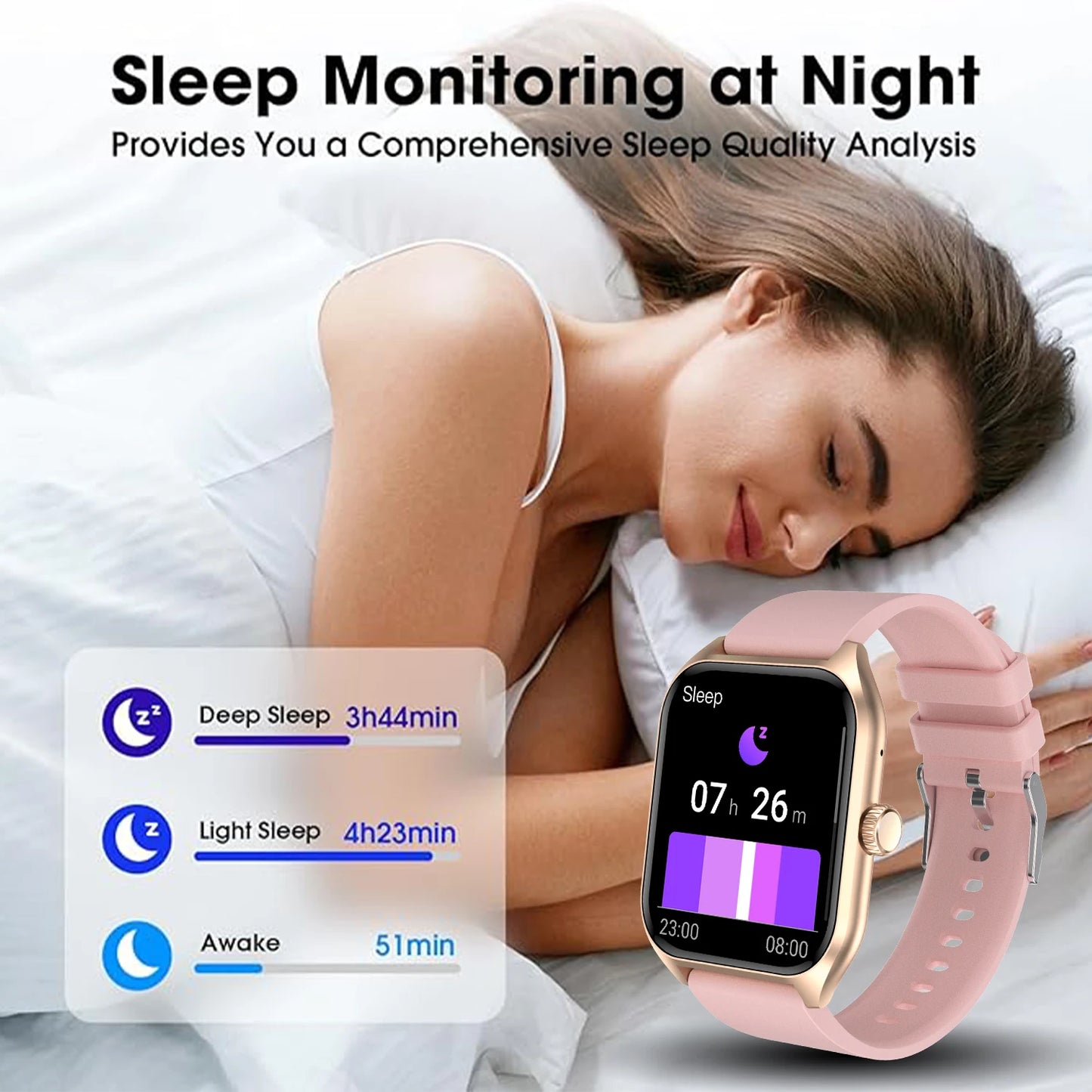 AI Smart Watch with Health Tracker