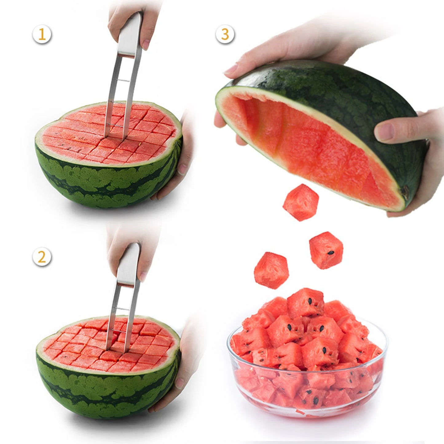 Stainless Steel Watermelon Slicer Cutter Tool