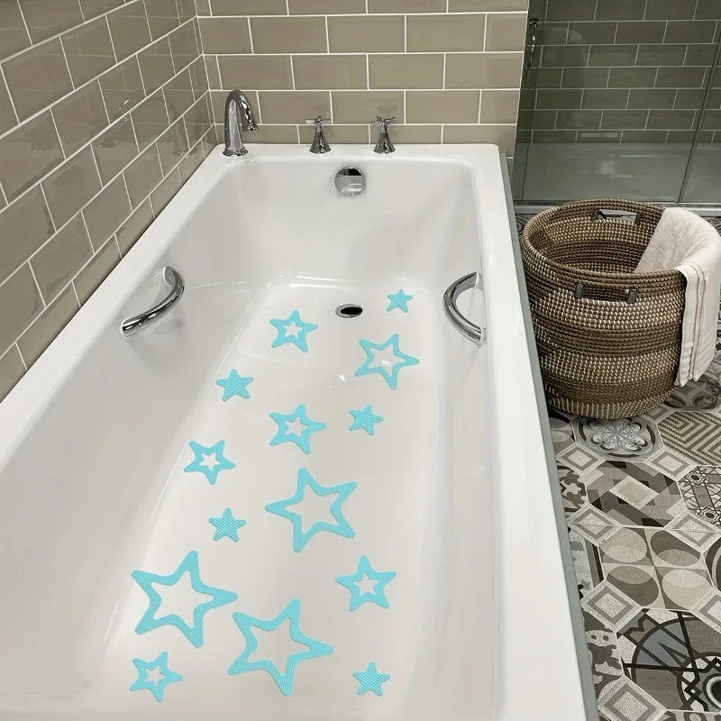 Star Shaped Waterproof Non-Slip Bathtub Stickers