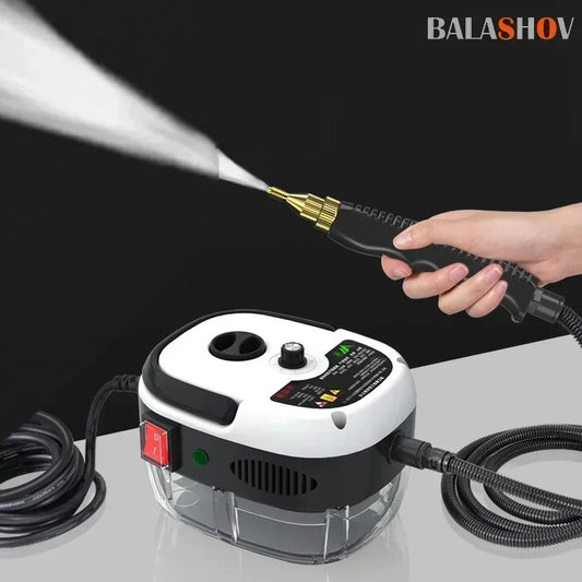 2500W High-Pressure Steam Cleaner – Portable Sterilizing Jet Washer for Home & Car