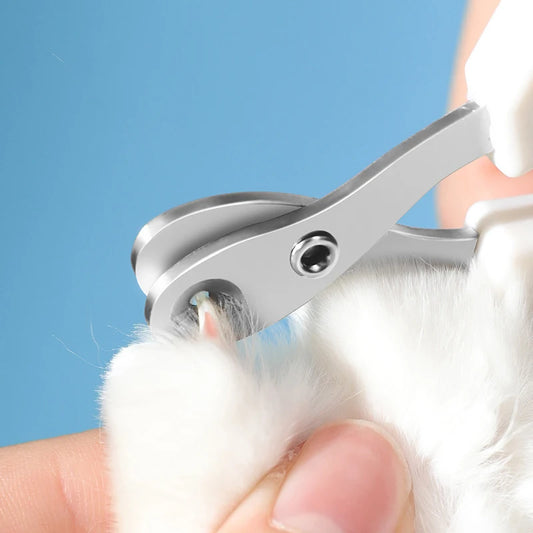 Professional Cat Nail Clippers Stainless Steel Pet Grooming Trimmer for Small Cats Dogs Puppies