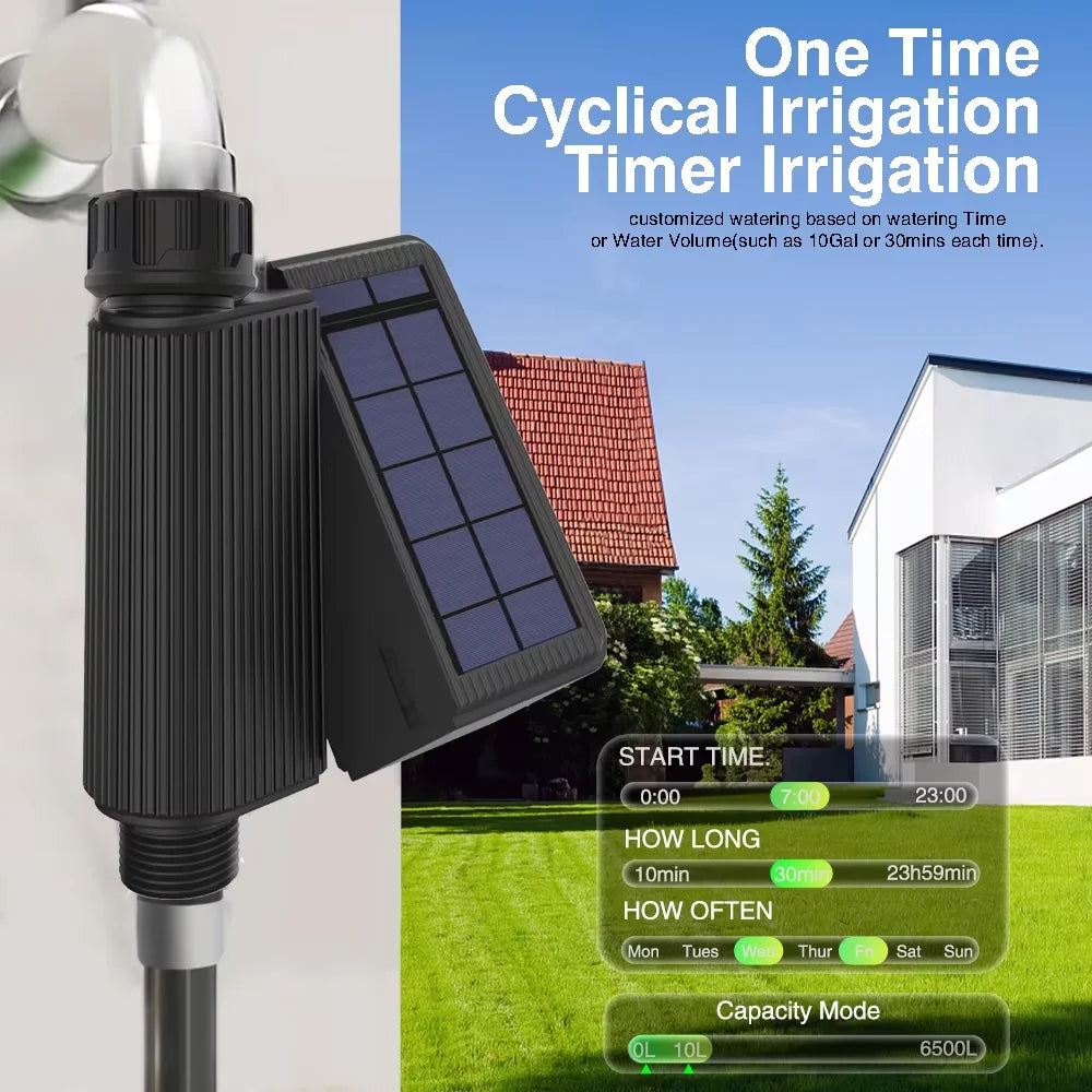 Tuya Smart WiFi Solar Water Timer