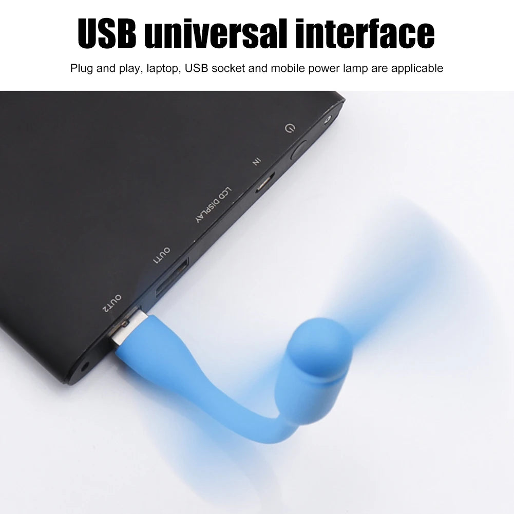 Portable USB Mini Fan for Laptop Cooling
