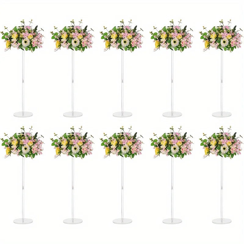 Elegant Acrylic Flower Stand for Event Decor